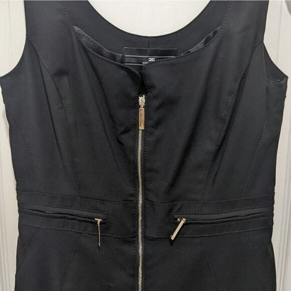 Elisabetta Franchi | Fitted zipper accent dress - Picture 4 of 10